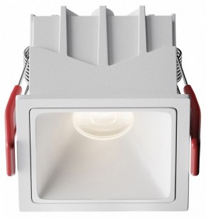 Встраиваемый светильник Maytoni Alfa LED DL043-01-10W4K-SQ-W-1 в Нытве - nytva.ok-mebel.com | фото