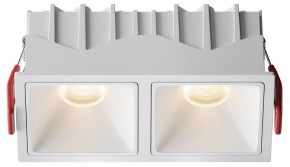 Встраиваемый светильник Maytoni Alfa LED DL043-02-10W3K-SQ-W-1 в Нытве - nytva.ok-mebel.com | фото