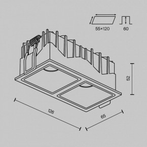 Встраиваемый светильник Maytoni Alfa LED DL043-02-10W3K-SQ-W-1 в Нытве - nytva.ok-mebel.com | фото 10