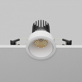 Встраиваемый светильник Maytoni Dip DL115-10W-2.7K-W в Нытве - nytva.ok-mebel.com | фото 7