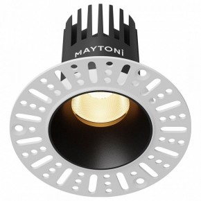 Встраиваемый светильник Maytoni Dip DL119-10W-2.7K-TRS-B в Нытве - nytva.ok-mebel.com | фото