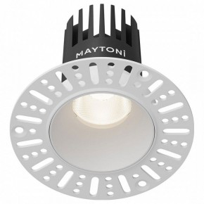 Встраиваемый светильник Maytoni Dip DL119-10W-4K-TRS-W в Нытве - nytva.ok-mebel.com | фото