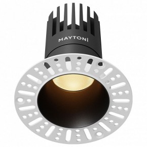 Встраиваемый светильник Maytoni Dip DL122-15W-2.7K-TRS-B в Нытве - nytva.ok-mebel.com | фото