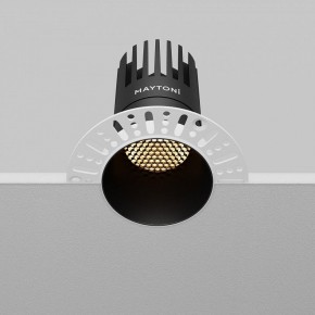 Встраиваемый светильник Maytoni Dip DL122-15W-2.7K-TRS-B в Нытве - nytva.ok-mebel.com | фото 7