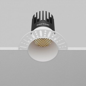 Встраиваемый светильник Maytoni Dip DL122-15W-2.7K-TRS-W в Нытве - nytva.ok-mebel.com | фото 7