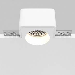 Встраиваемый светильник Maytoni Gyps Modern DL123-GU10-01-W в Нытве - nytva.ok-mebel.com | фото 2