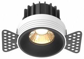 Встраиваемый светильник Maytoni Round DL058-12W2.7K-TRS-B в Нытве - nytva.ok-mebel.com | фото