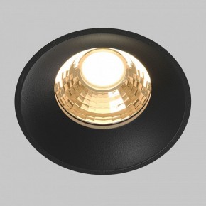 Встраиваемый светильник Maytoni Round DL058-12W2.7K-TRS-B в Нытве - nytva.ok-mebel.com | фото 2