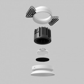 Встраиваемый светильник Maytoni Round DL058-12W2.7K-TRS-W в Нытве - nytva.ok-mebel.com | фото 5