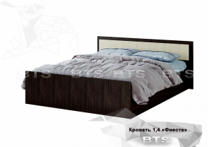 "Фиеста" кровать 1,4м LIGHT в Нытве - nytva.ok-mebel.com | фото 1