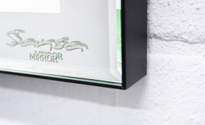 Зеркало Even 80 black с подсветкой Sansa (SE1055Z) в Нытве - nytva.ok-mebel.com | фото 4